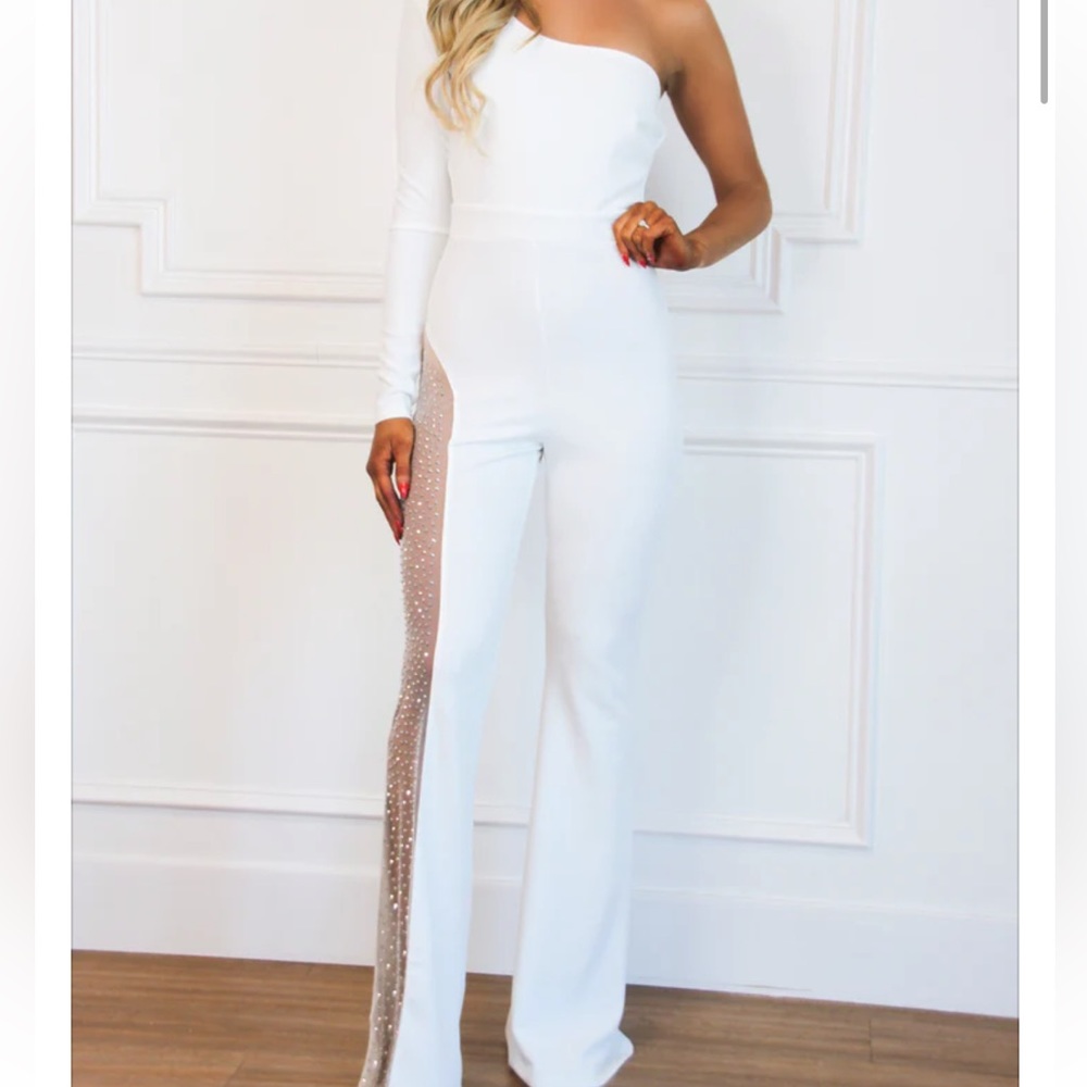 Bella and Bloom NASH-VEGAS ONE SHOULDER JUMPSUIT